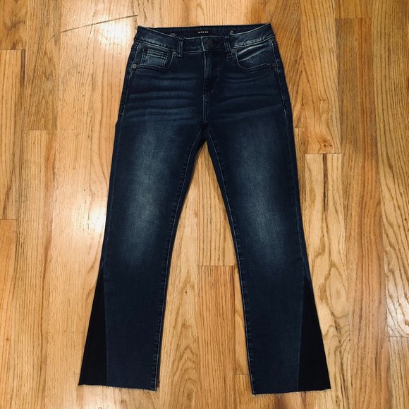 Miss Me Jeans Crop Slim Boot in Size 25 - Picture 1 of 6
